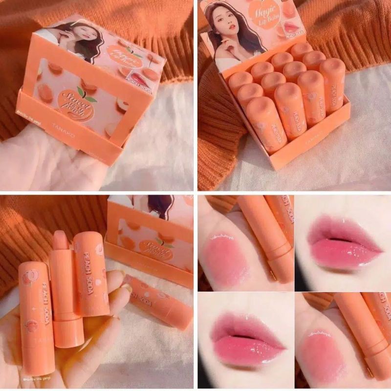 Jual Lip balm Peach Color Shopee Indonesia