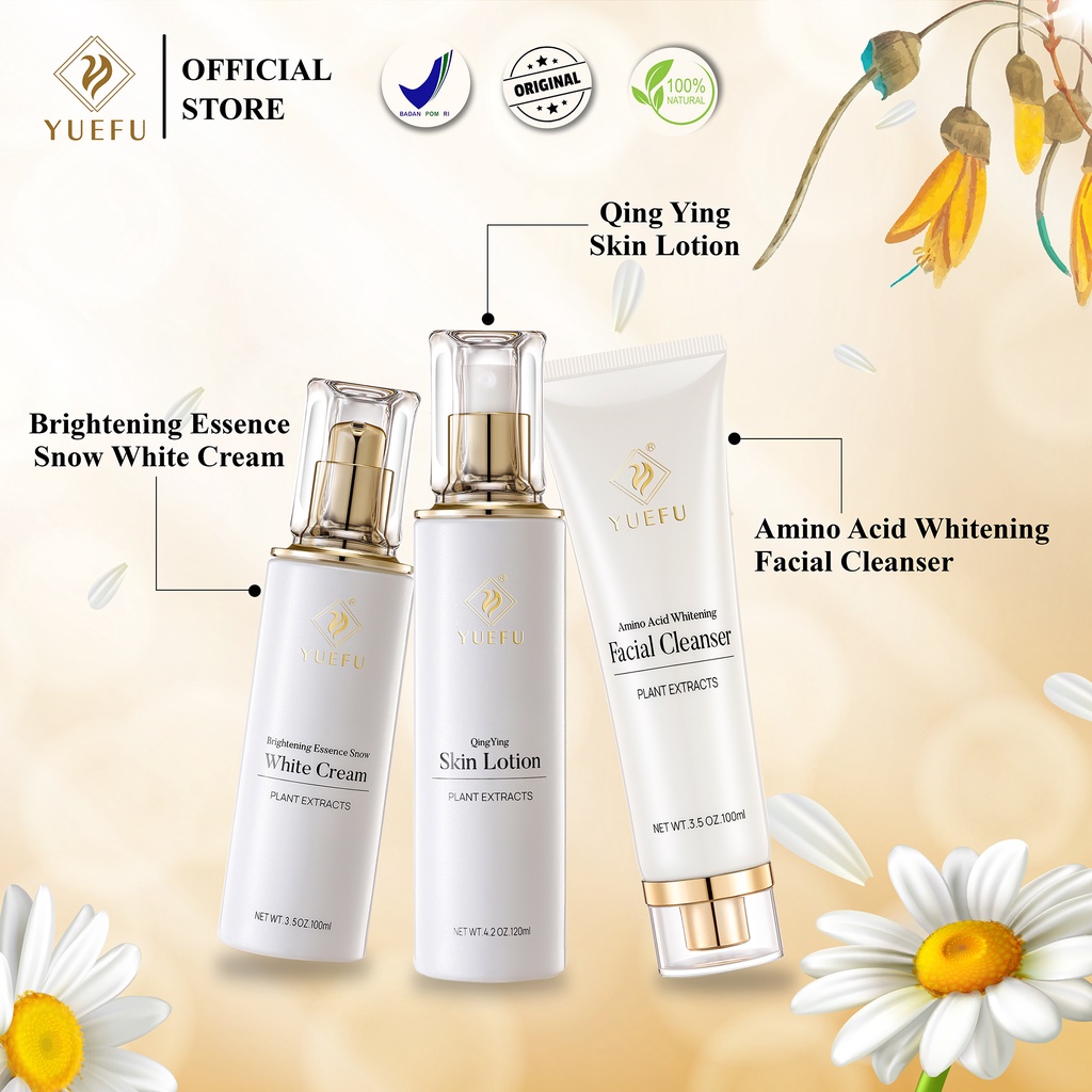 Jual Brightening Essence Snow White Cream, Qingying Skin Lation, Amino