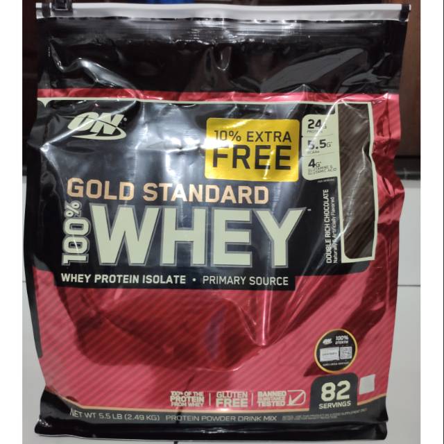 Jual Optimum Nutrition 100% WHEY Gold Standard - Chocolate (5.5lb ...