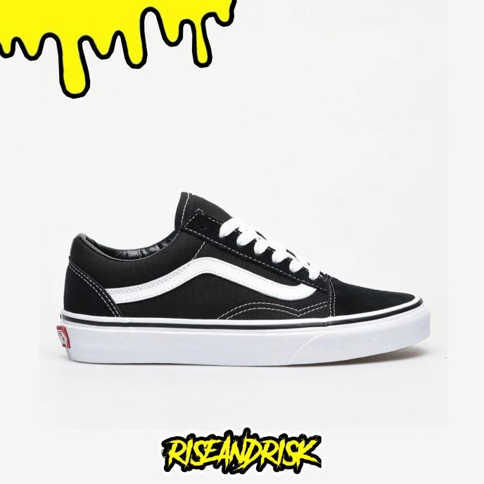 Jual Vans Old Skool Classic Global Release Black/white | Shopee Indonesia