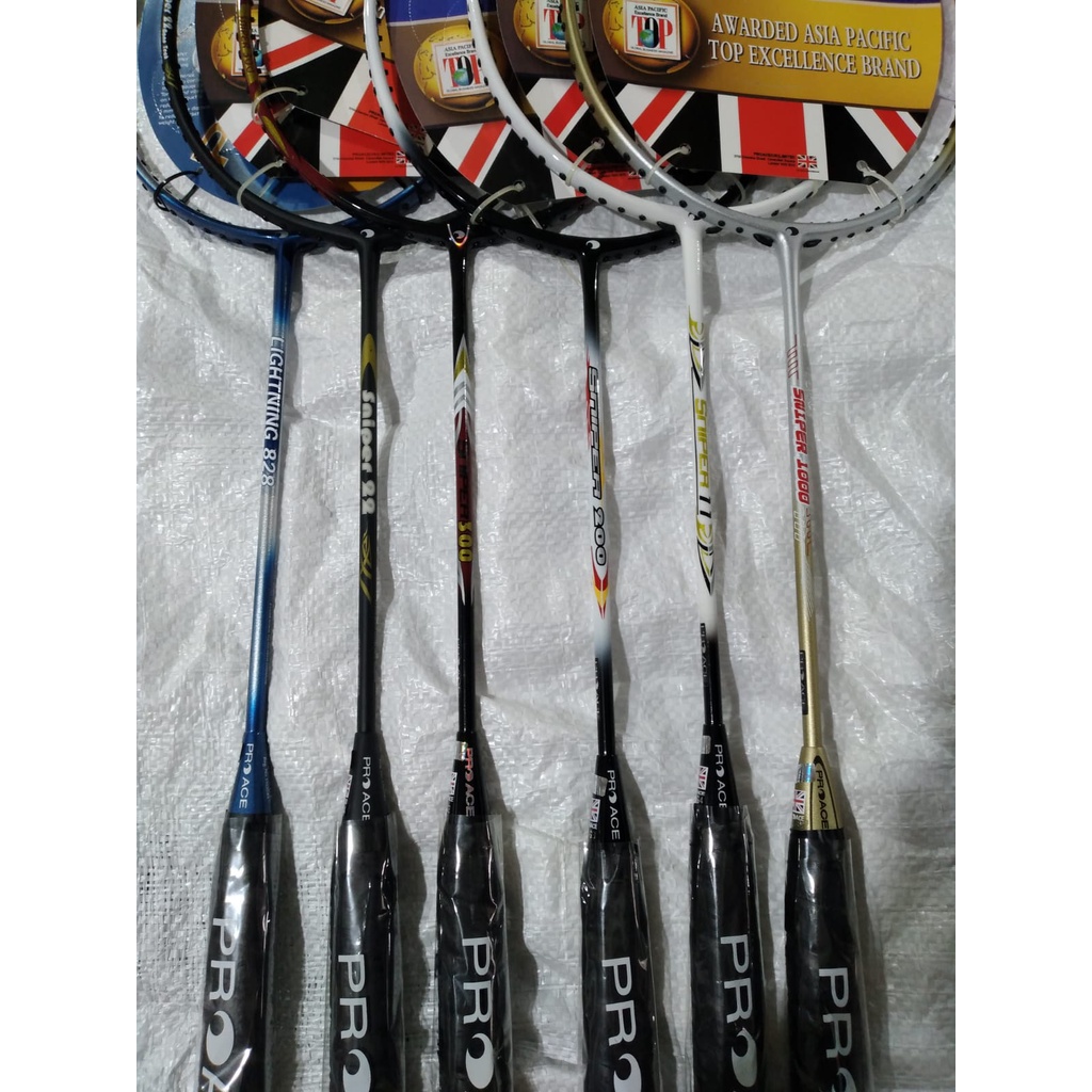 Jual RAKET BADMINTON PRO ACE ORIGINAL MURAH OBRAL TIPE BANYAK | Shopee ...