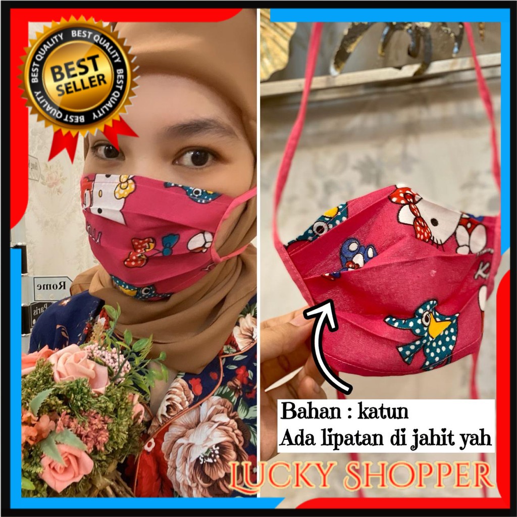 Jual Masker Murah Banget Khusus Hari Ini Masker Hijab Dan Universal