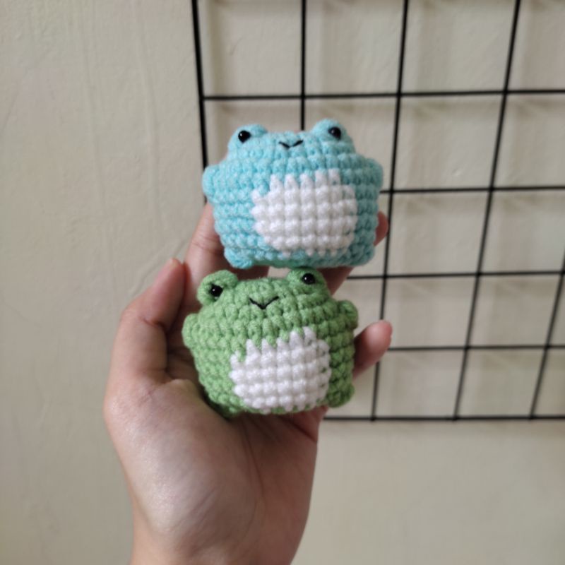 Jual frog amigurumi/boneka rajut | Shopee Indonesia