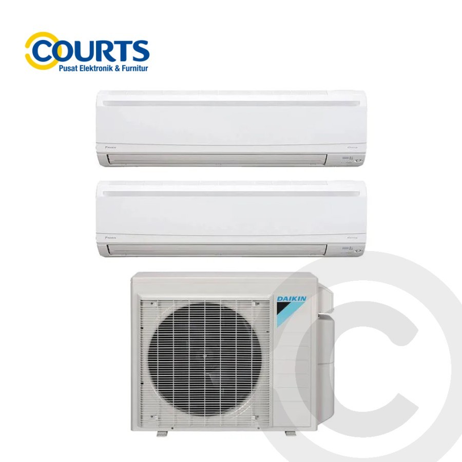 Jual DAIKIN- AC INVERTER MULTI SPLIT 1/2 PK + 1/2 PK 2MKC20RVM (15+15 ...