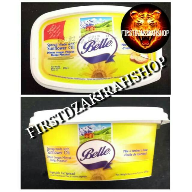 Jual Belle margarine with sunflower oil 250gr Shopee Indonesia