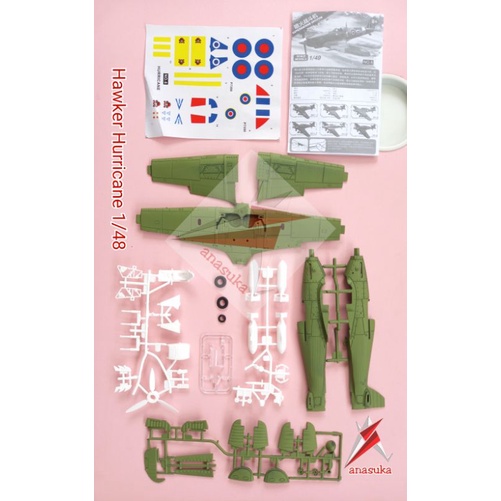 Jual Pesawat Hawker Hurricane Battle of Britain Model Kit Miniatur ...