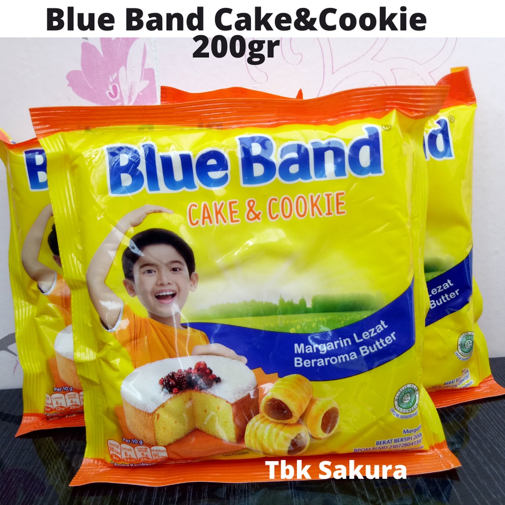 Jual blue band cake and cookie 200gr exp bulan 8 2024 Shopee Indonesia