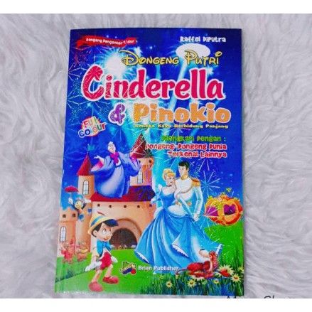 Jual Buku Dongeng untuk Anak - Dongeng Putri Cinderella & Pinokio ...