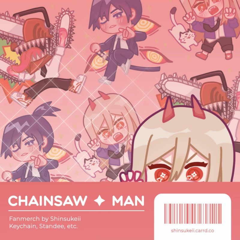 Jual [LAST STOCK!] KEYCHAIN AND STANDEE! Chainsaw man CSM Fanmerch by ...