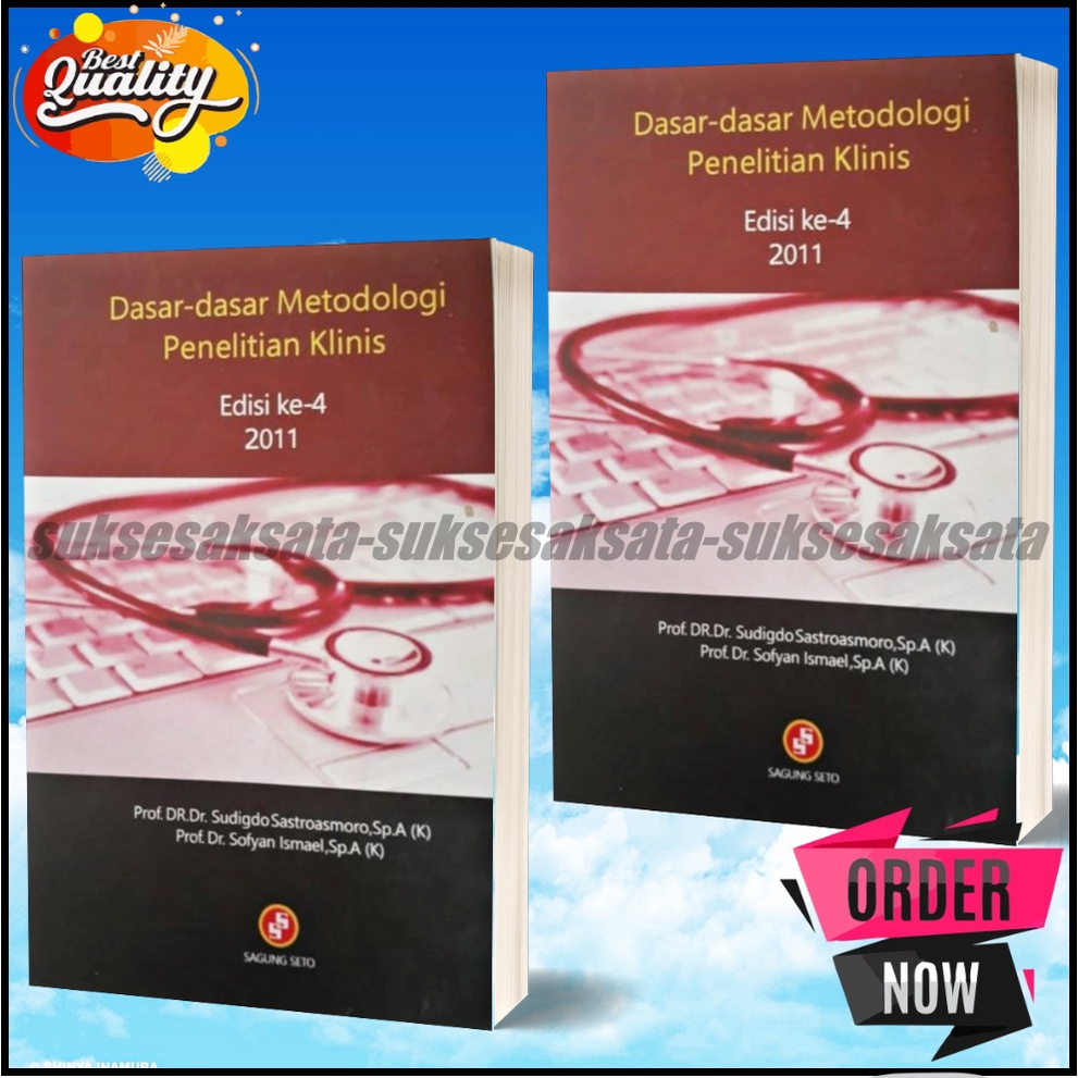 Jual Dasar Dasar Metodologi Penelitian Klinis Edisi Ke 4 - 2011 ...