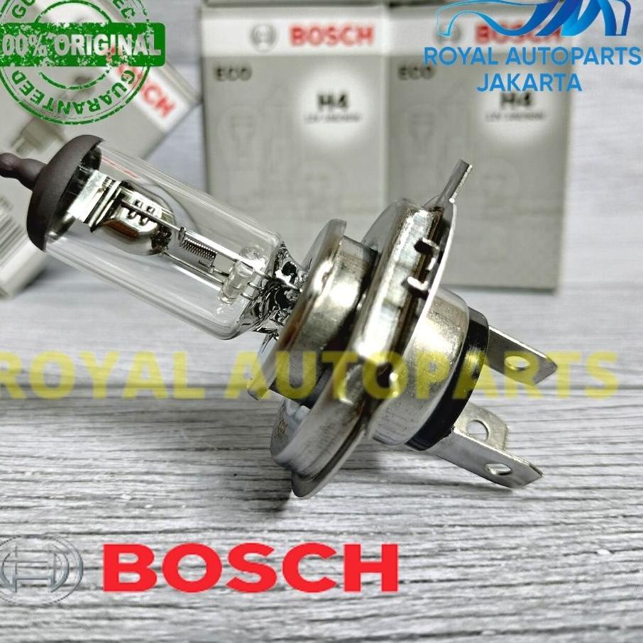 Jual Best - Bohlam Lampu Halogen Bosch H4 12V 100/90W ORIGINAL Lampu ...