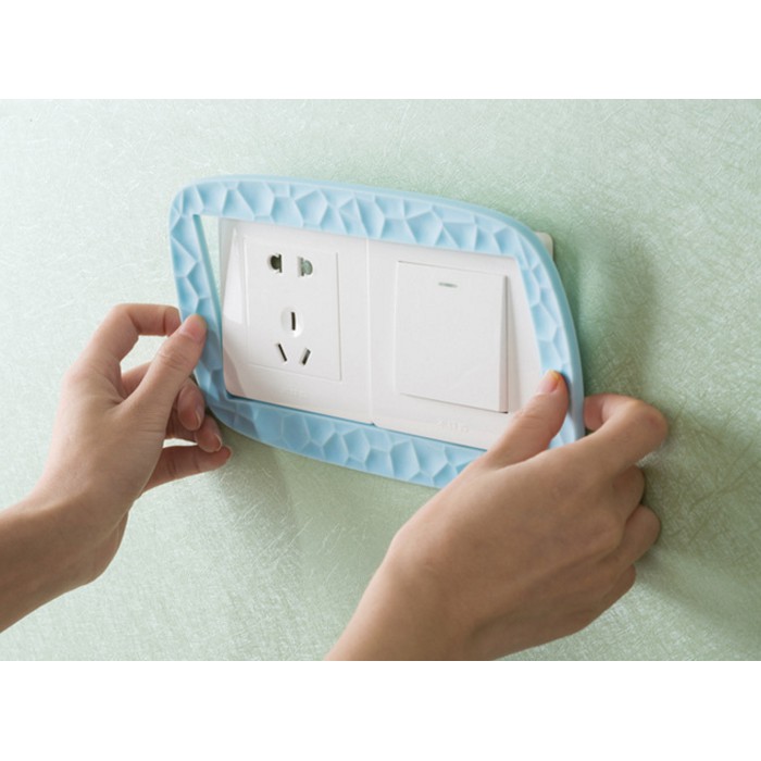 Jual Stiker steker dinding Switch Sticker listrik colokan bahan PVC ...