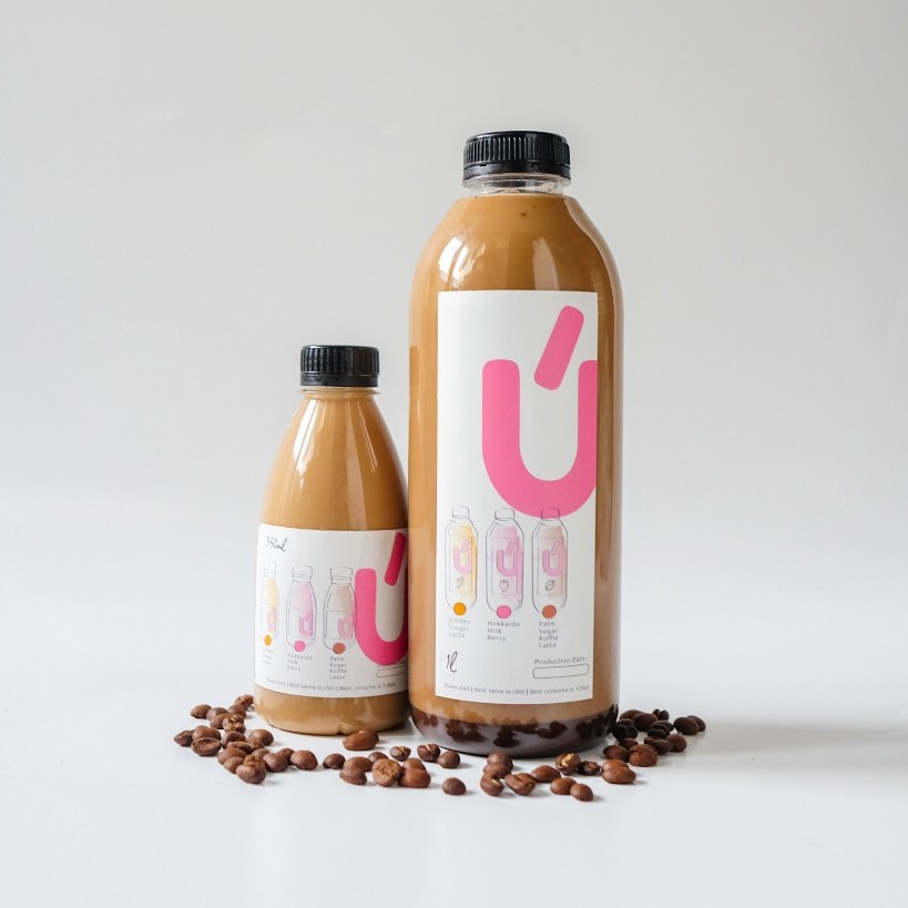 Jual PINKU - Palm Sugar Koffie Latte 1 Liter (1 Botol) | Shopee Indonesia