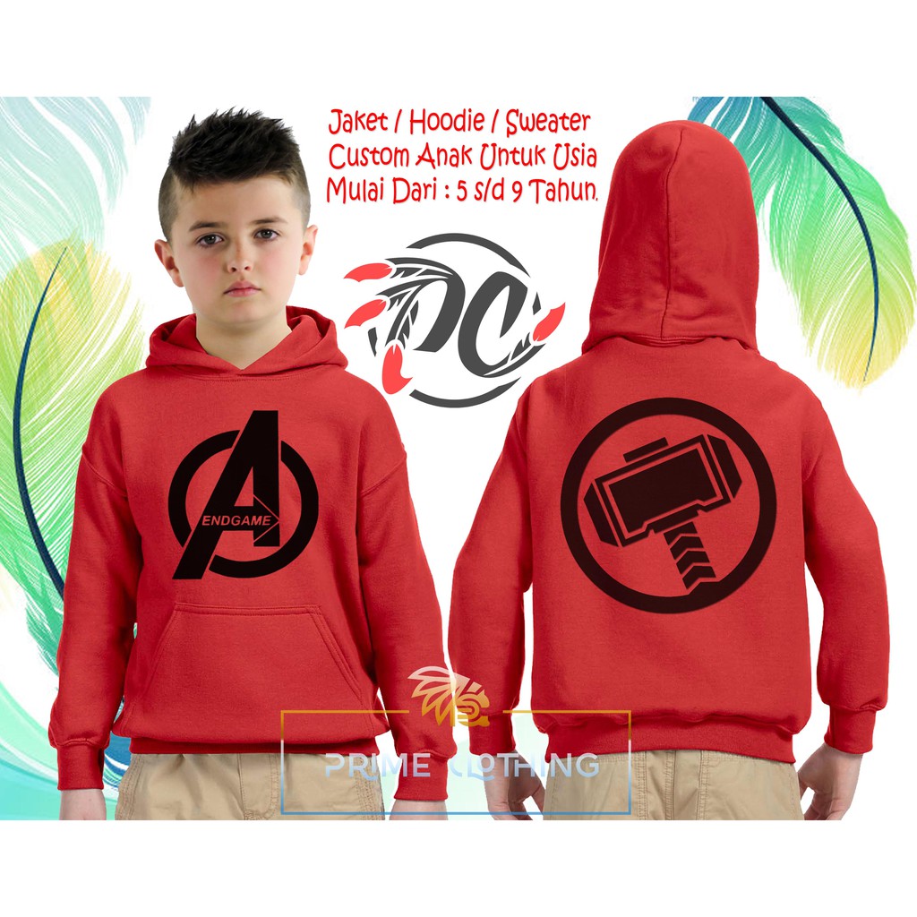 Avengers endgame outlet hoodie shopee