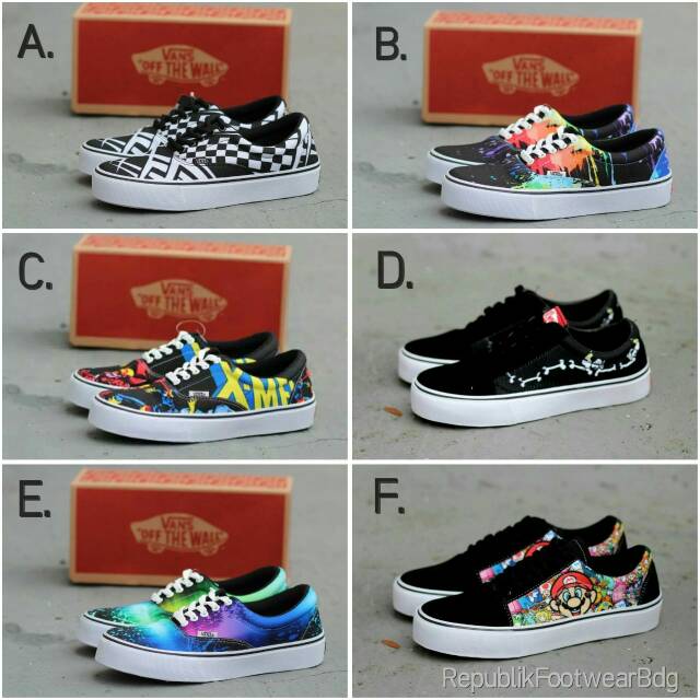 Sepatu vans outlet galaxy terbaru 2015