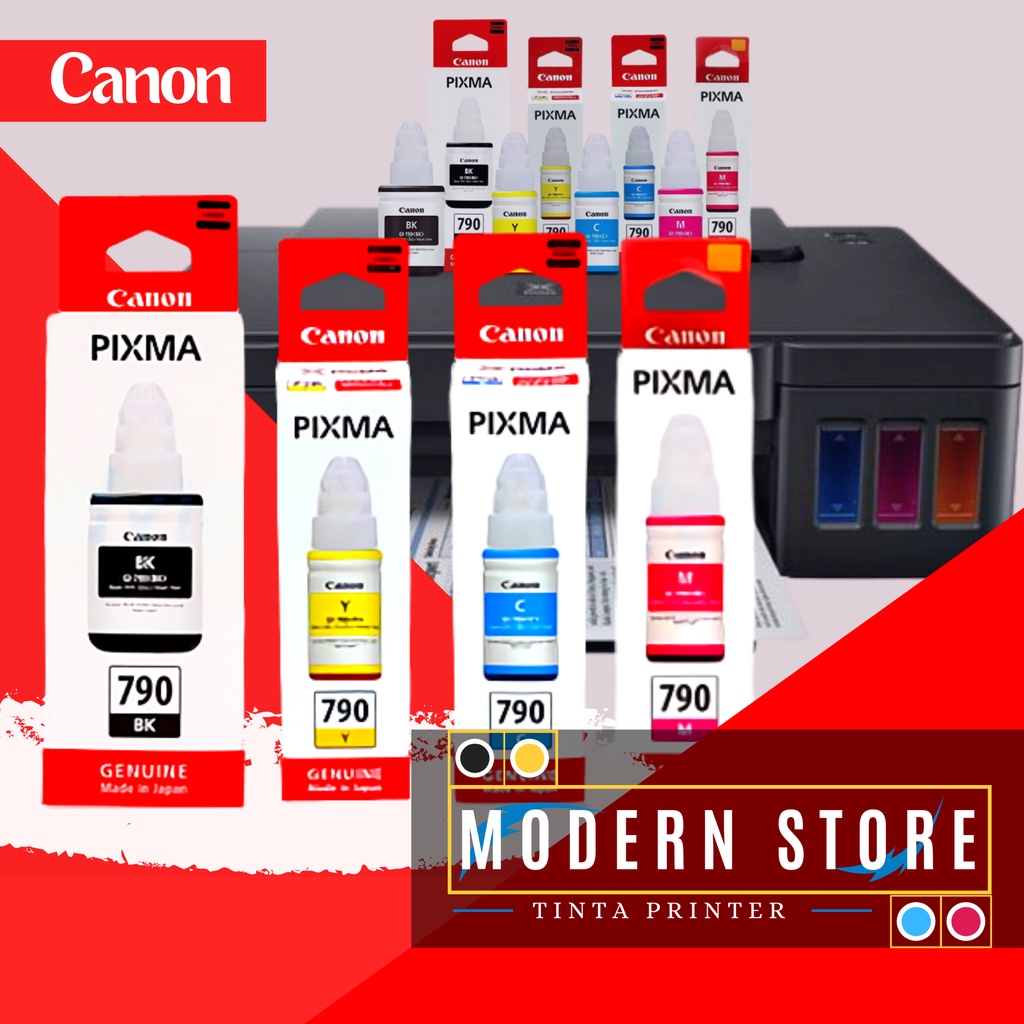 Jual Tinta Printer Canon Pixma 790 Series G1010 G2010 G1000 G2000 G3000 G4000 G3010 G4010