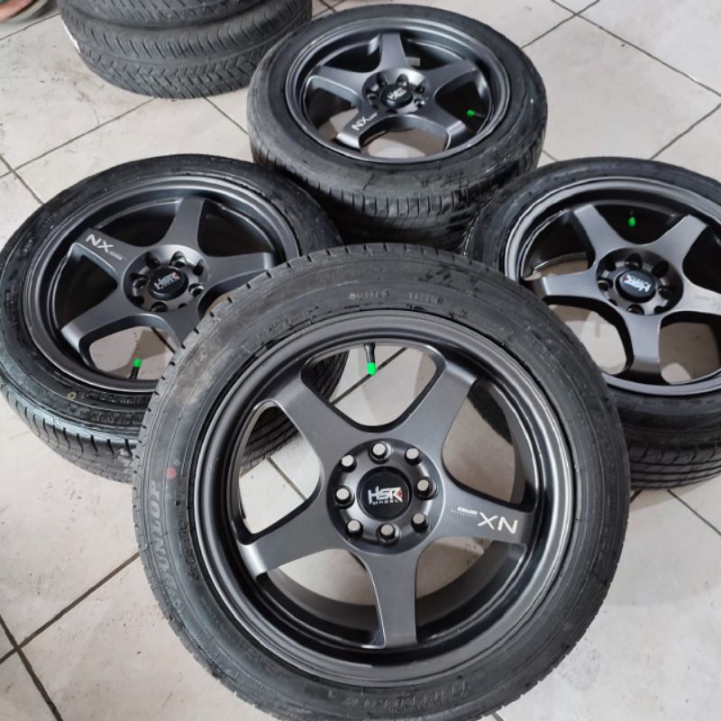 Jual velg mobil second hsr model rotiform ring 16 lebar 7 pcd 4x100 ...