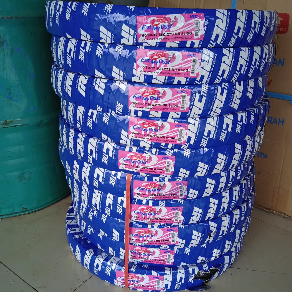 Jual Ban luar drag racing EMD Eat My Dust IRC Thailand ukuran 60/80-17 ...