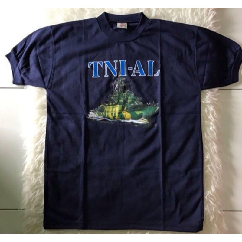 Jual Kaos Tni Al Kaos Target Tni Al Biru Dongker Kaos Oblong Tni Al