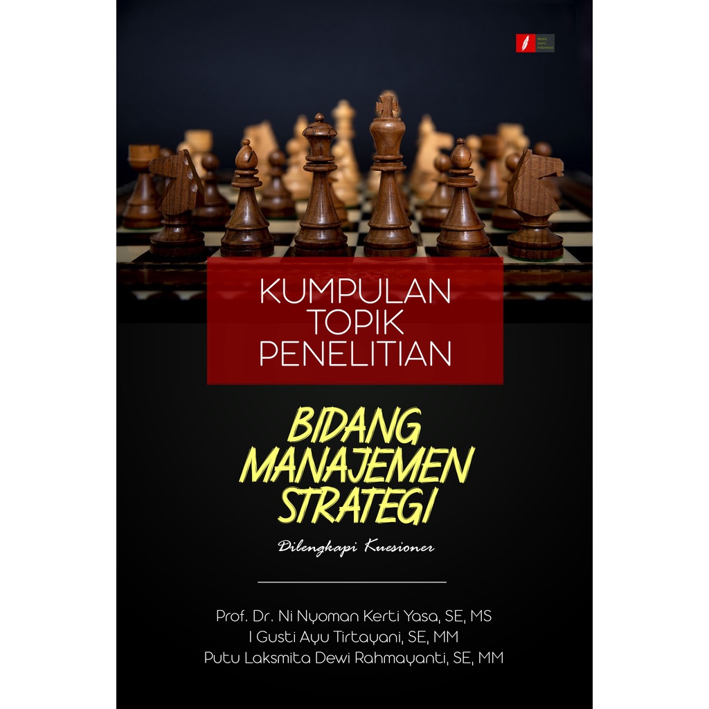 Jual KUMPULAN TOPIK PENELITIAN BIDANG MANAJEMEN STRATEGI DILENGKAPI ...