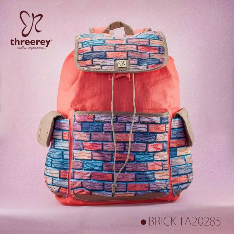 Jual Threeray backpack murah baru | Shopee Indonesia