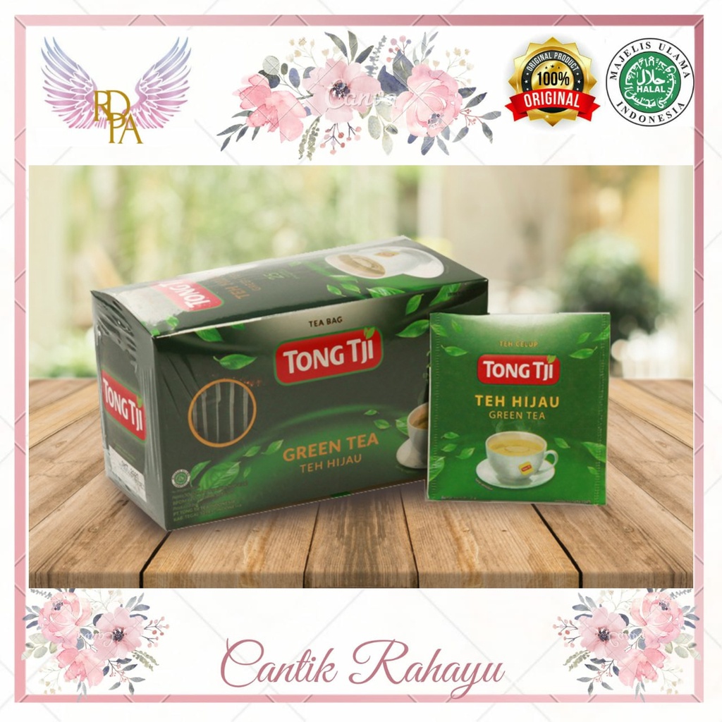 Jual Teh Tong Tji Green Tea Envelope Dan Loose Tea Teh Tong Ji Green