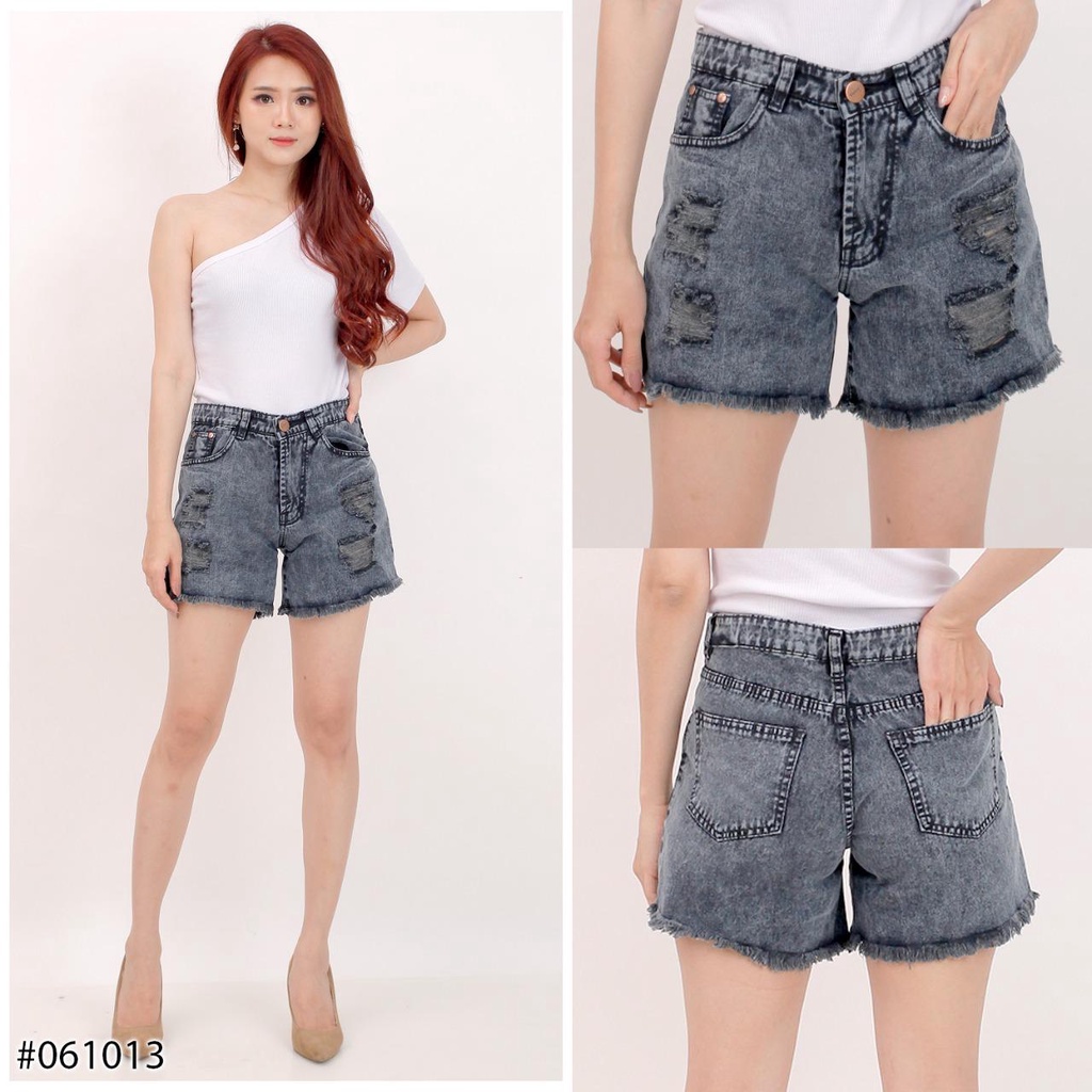 Jual Hotpants Jeans Rawis Hotpants Ripped Jeans Celana Jeans
