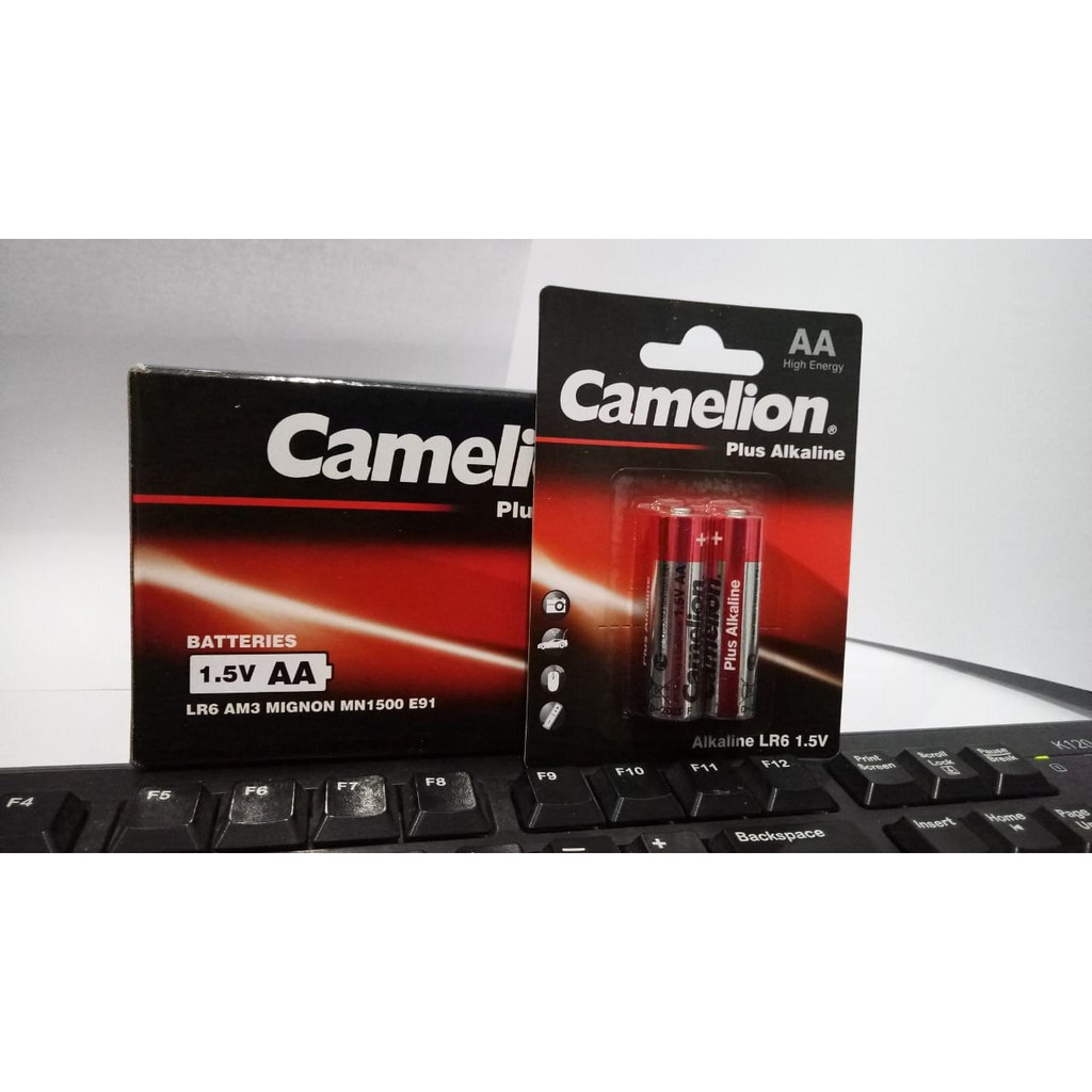 Jual Baterai Battery Alkaline Type Aa Merk Camelion Isi 2 Buah