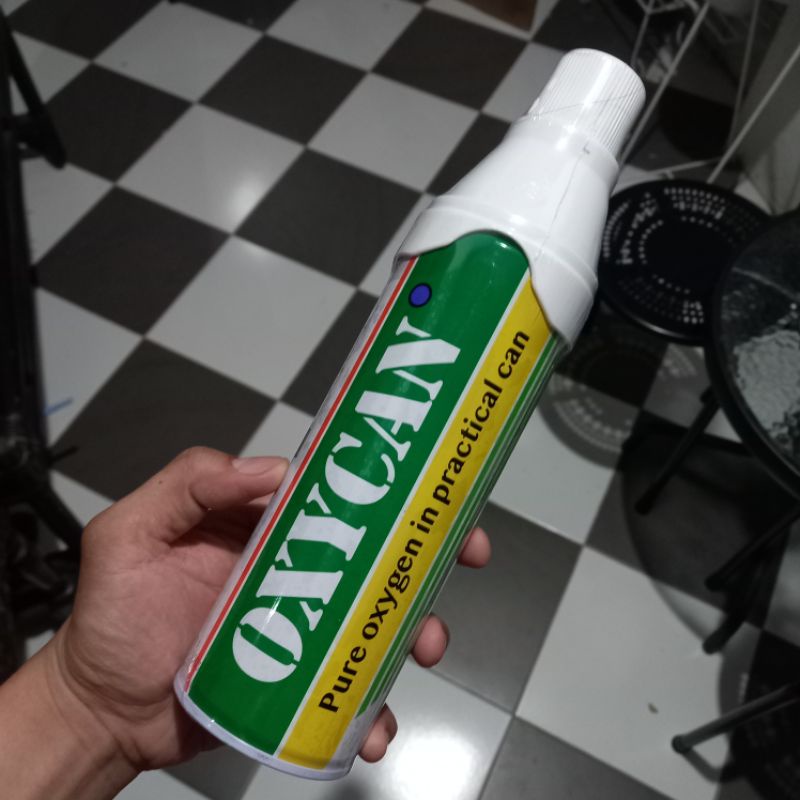 Jual Oxycan Oksigen Kaleng 500 Cc Alat Bantu Pernafasan Portable ...