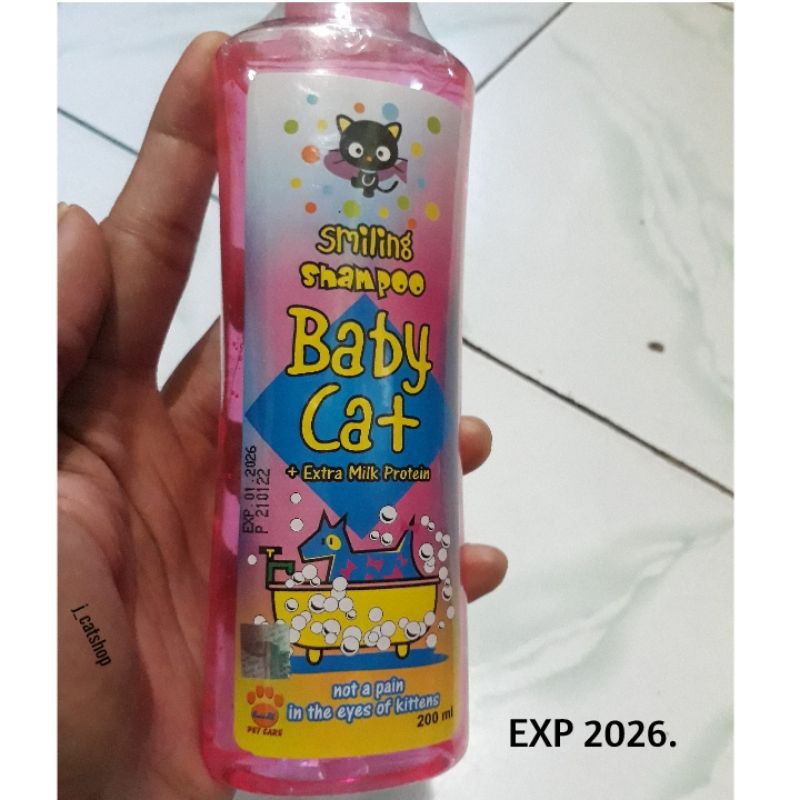 Jual SHAMPOO SMILING BABY CAT (Kitten) Shopee Indonesia
