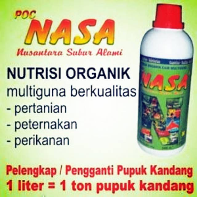 Jual Pupuk Organik Cair POC 500cc Penyubur Segala Macam Tanaman ...