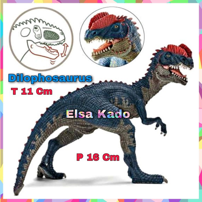 Jual Dinosaurus Jurassic Park World Dilophosaurus Figure Mainan Pajangan Shopee Indonesia