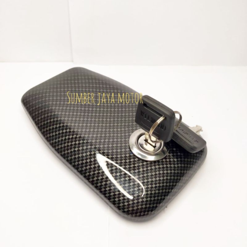 Jual tutup tangki rx king variasi karbon carbon celup | Shopee Indonesia