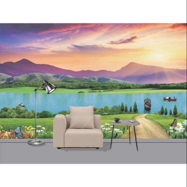 Jual Wallpaper3dcustom tema pemandangan alam | Shopee Indonesia