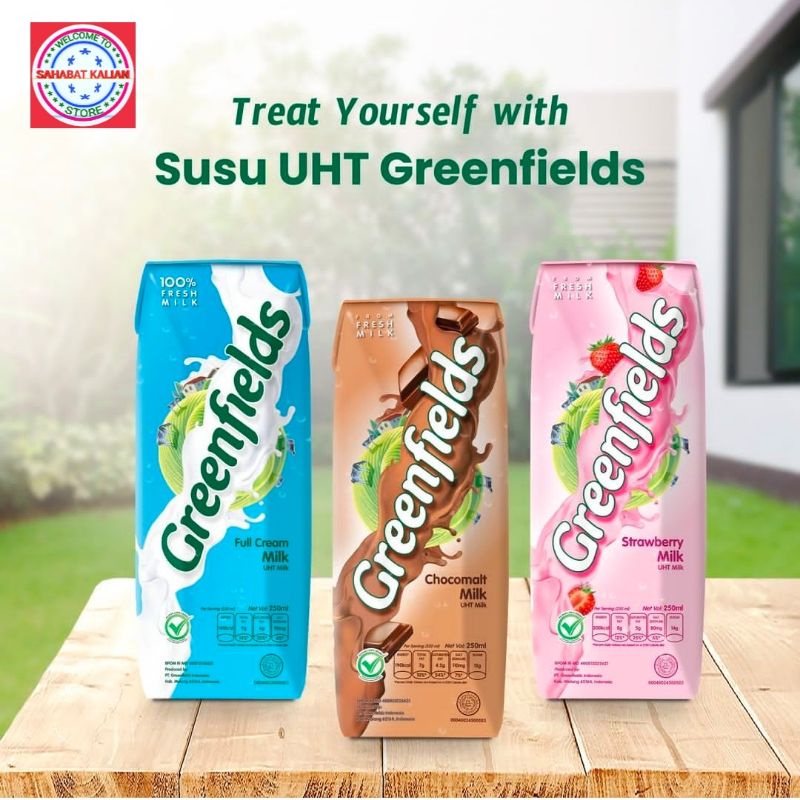 Jual Greenfields 250ml 1 Karton Isi 32pcs | Shopee Indonesia