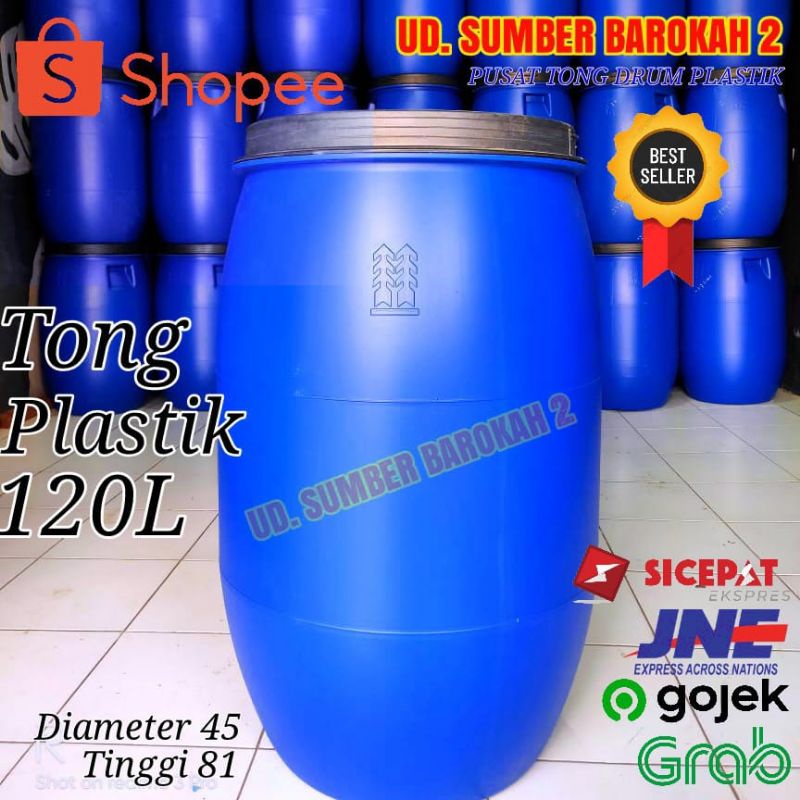 Jual tong tempat sampah 120L pengiman INSTANT dan INSTANT CAR /gentong ...