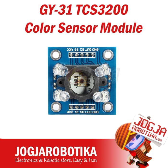 Jual GY-31 TCS3200 COLOR SENSOR LD A-37 MODULE | Shopee Indonesia
