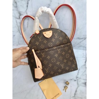 Tas Ransel LV Louis Vuitton M1917 Semi Platinum (Kode: LVT718) 