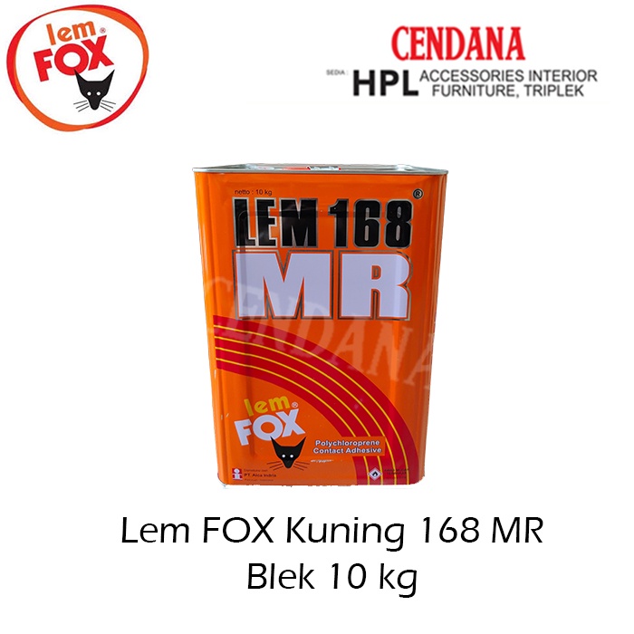 Jual Lem Fox Kuning 168 Mr Blek 10kg Shopee Indonesia