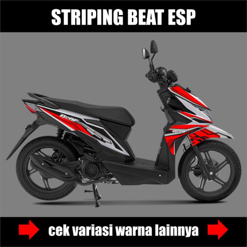 Jual Stiker Striping Honda Beat Fi Beat Street Lis Body Motor