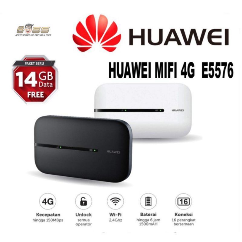 Jual Modem Huawei E5576 Mifi Modem Wifi Router 4G LTE UNLOCK Version ...