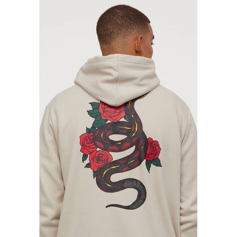 H&m snake hoodie online