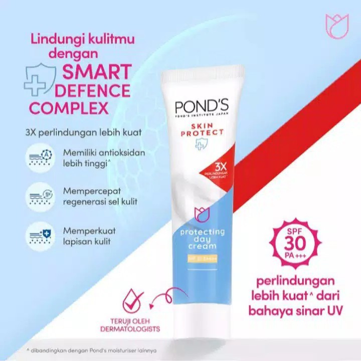 Jual POND’S Anti Bacterial Day Cream 20g [ Tanpa Box ] Refreshing Face Mist Spray with Natural