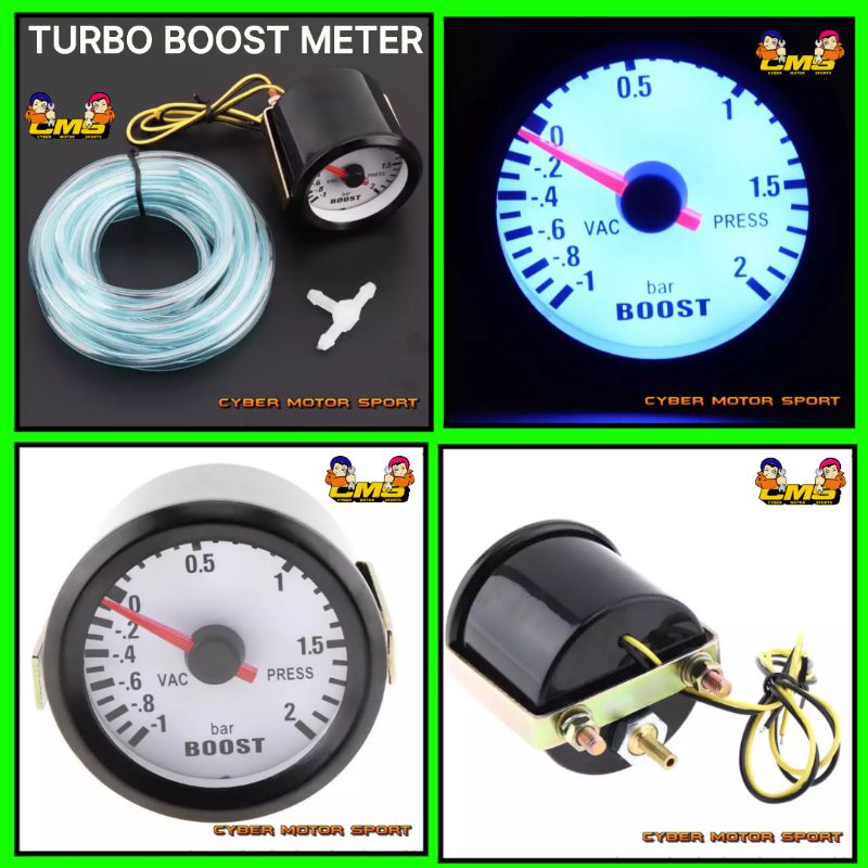 Turbo Boost Meter (60mm) – 3.0 Bar Anzeige Für Modifizierte Fahrzeuge (12V)