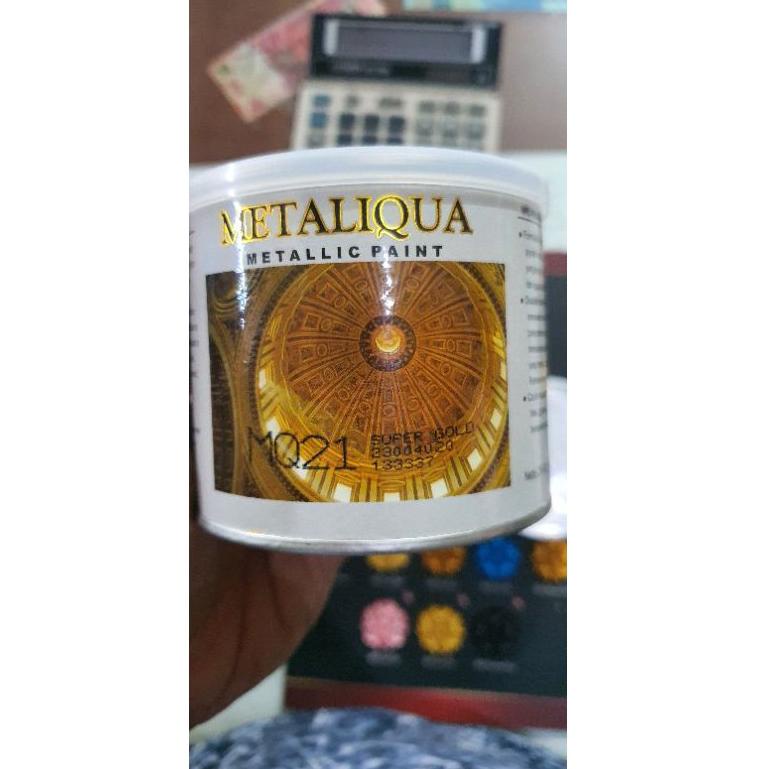 Jual [KODE AKMMO] CAT METALIC METALIK METALIQUA METALLIC PAINT LIS ...
