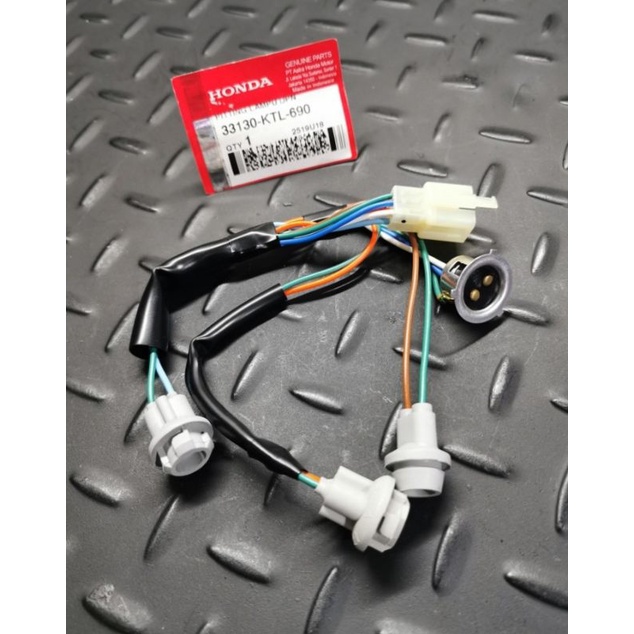 Jual 33130KTL690 Kabel Socket Lampu (Socket Comp Headlight) – Revo ...