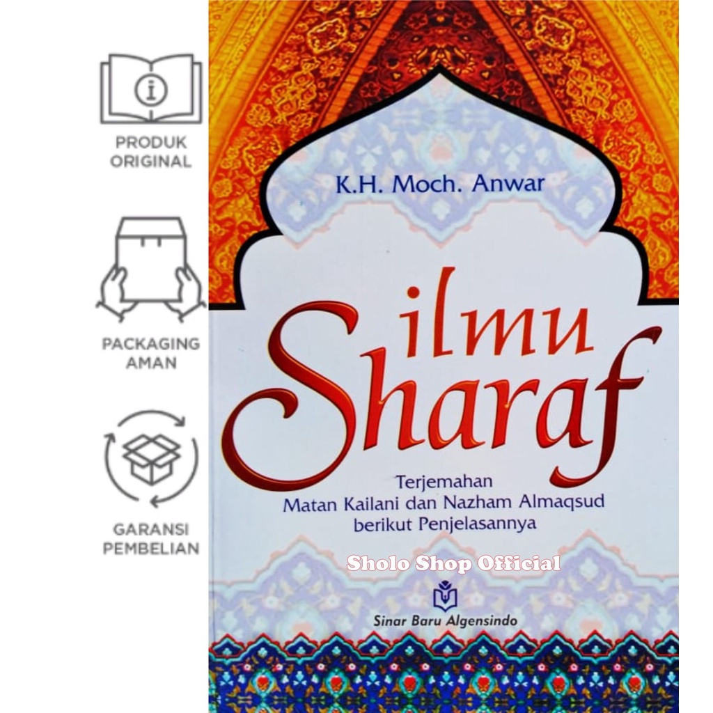 Jual Buku Ilmu Shorof Ilmu Sharaf Terjemahan Matan Kailani Dan Nazham Almaqsud Sinar Baru