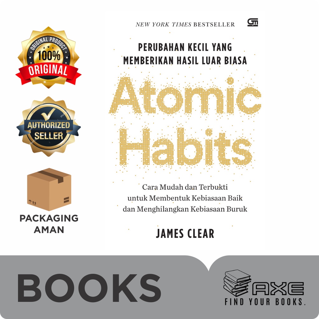 Jual Buku ATOMIC HABITS (Original 100%) | Shopee Indonesia