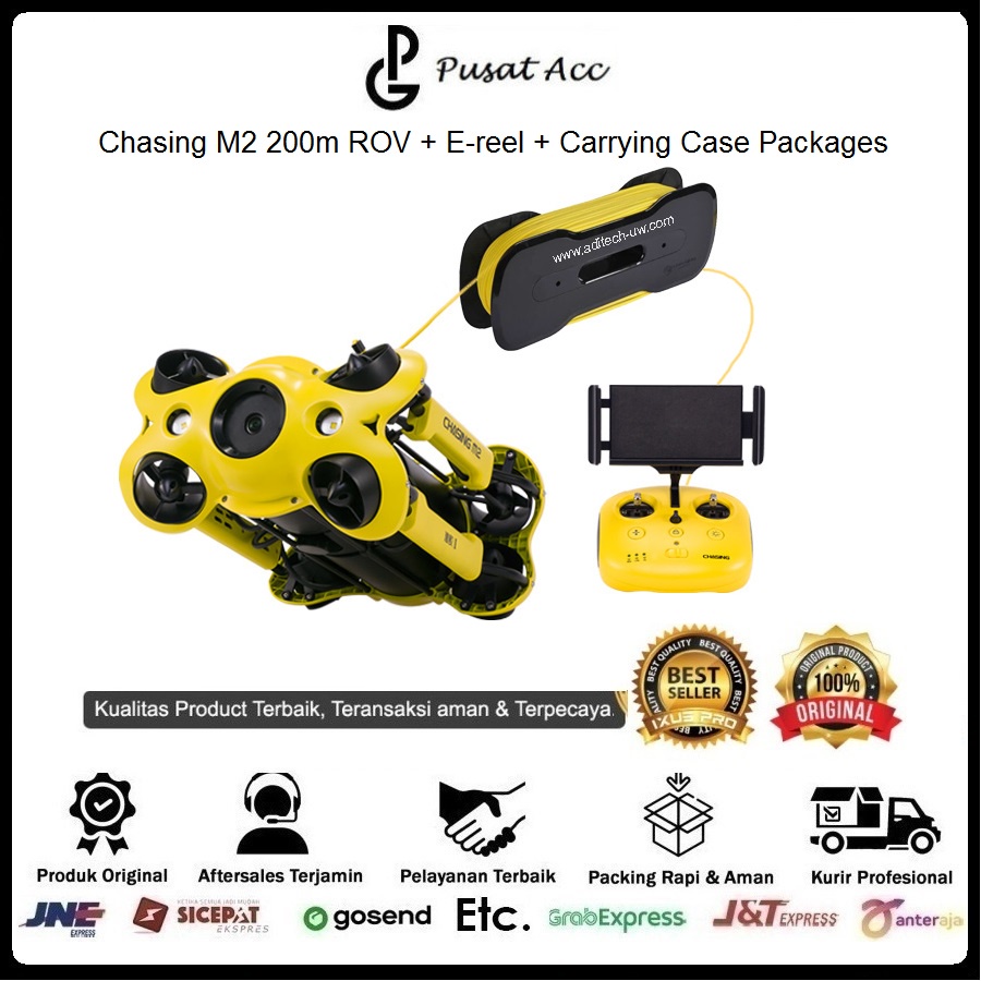 Jual Chasing M2 200m ROV + E-reel + Carrying Case packages | Shopee ...