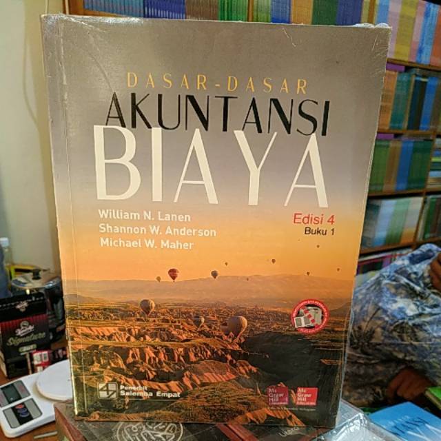 Jual BUKU DASAR-DASAR AKUNTANSI BIAYA EDISI 4 BUKU 1 - WILLIAM N. LANEN ...